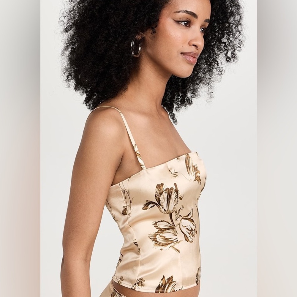 Reformation Overland Silk Top